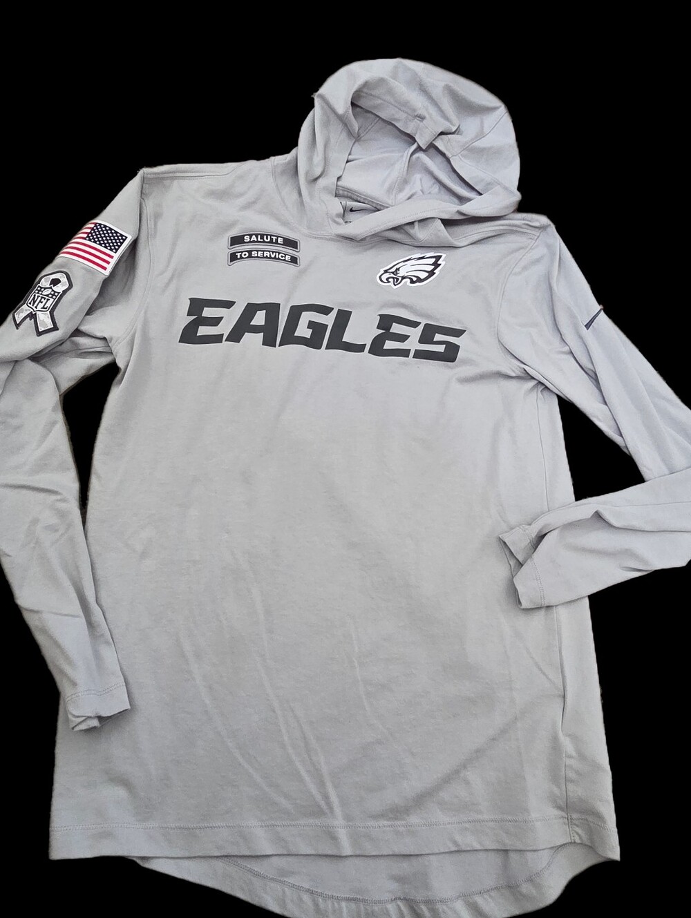 *1644 NFL dri-fit Eagles hoodie Adults size S